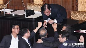 廖國棟,大法官,違憲,國民黨,主席台,蘇嘉全 圖／記者林敬旻攝