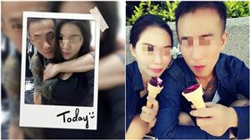 男模、女友剃頭穿紅衣自殺／林女臉書