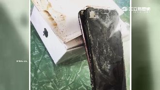 i7也爆炸？果粉竟收到焦黑新機