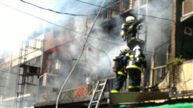 火災,桃園,命危,搶救
圖／中央社