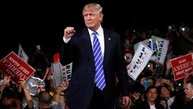 美國阻統候選人、川普（圖／路透社／達志影像）