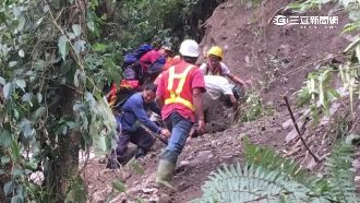 男墜山谷　喝雨水躲颱風撐6天獲救