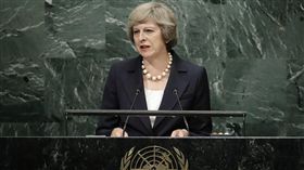 英國首相梅伊（Theresa May）（圖／美聯社／達志影像）