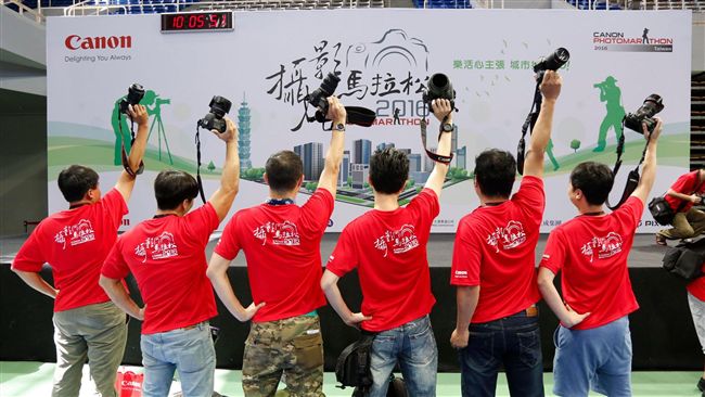 Canon攝影馬拉松　近2千人參加