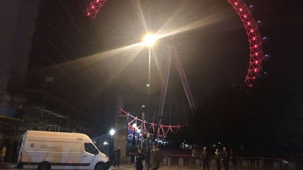 英摩天輪故障　500人卡空中3小時