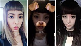 圖翻攝自歐陽娜娜臉書　蔡依林臉書　范冰冰臉書　合成圖