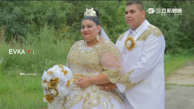 土豪婚禮超奢華　婚紗價值700萬