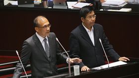 林全、潘文忠(圖/中央社)