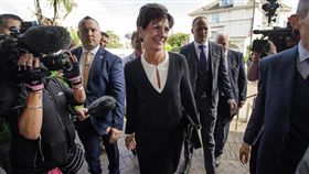 英國獨立黨（UKIP）女黨魁詹姆士決定辭去黨魁職務／美聯社／達志影像