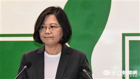 總統蔡英文,中執會 圖／記者林敬旻攝