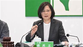 總統蔡英文,中執會 圖／記者林敬旻攝