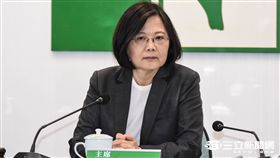 總統蔡英文,中執會 圖／記者林敬旻攝