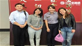 美女警翁藝芸帶日女龜澤遙回家用餐及盥洗（翻攝畫面）