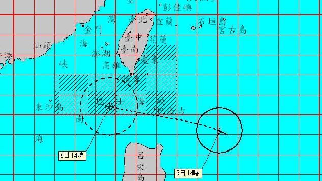 颱風不同調　吳德榮：無可信觀測資料