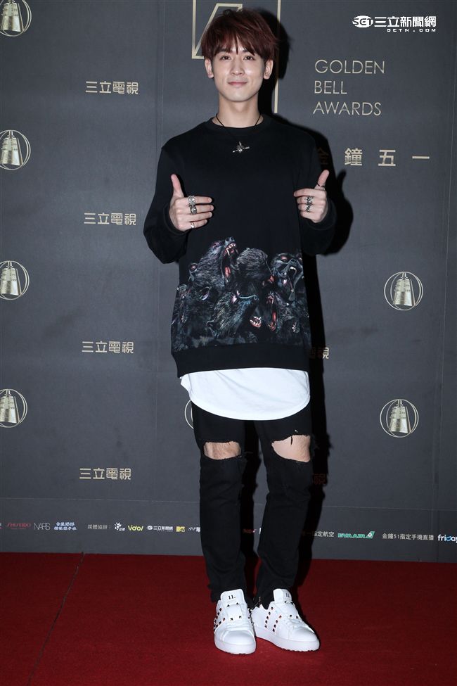 吳思賢入圍「戲劇節目新進演員獎」。（記者邱榮吉/攝影)