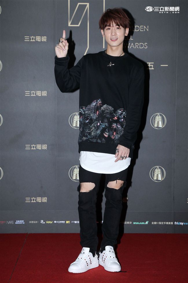 吳思賢入圍「戲劇節目新進演員獎」。（記者邱榮吉/攝影)