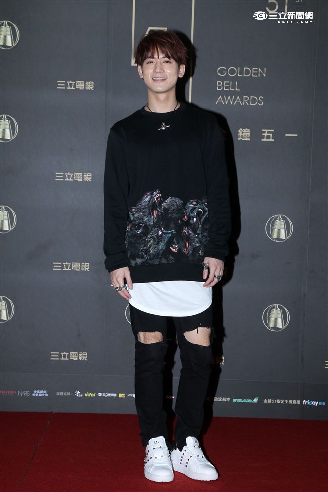 吳思賢入圍「戲劇節目新進演員獎」。（記者邱榮吉/攝影)