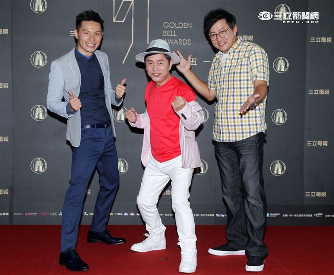 「行腳節目主持人獎」的「草地狀元」黃西田、「愛玩客之移動廚房」詹姆士與「在台灣的故事」姚淳耀同時入圍主持人獎。（記者邱榮吉/攝影)