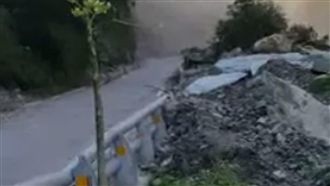 南橫大坍方　霧鹿村長巡災慘遭活埋