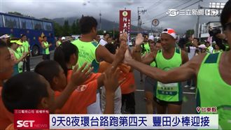 中信路跑傳愛　豐田少棒球員感恩陪跑