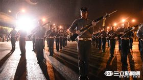 民國105年「國慶大典」夜校預演　圖／記者林敬旻攝