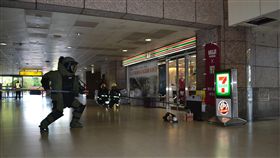 板橋車站最大規模反恐演習（圖／中央社）