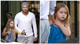 貝克漢,哈珀,圖／The Sun