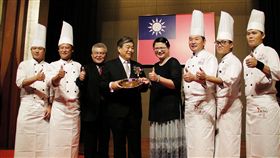 台灣,韓國,美食,國慶,雙十酒會
圖／中央社