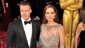 安潔莉娜裘莉（Angelina Jolie）　「小布」布萊德彼特（Brad Pitt）
圖／達志