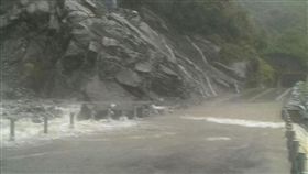 花蓮,封路,中橫,預警,艾利,颱風,暴雨,下雨-翻攝自花蓮同鄉會臉書社團