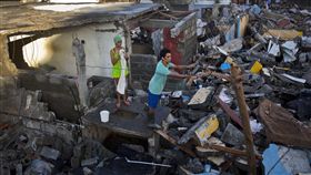 颶風馬修重擊海地（圖／美聯社／達志影像）