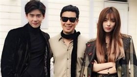 圖翻攝自pmh_officialIG 韓孝周 李鍾碩