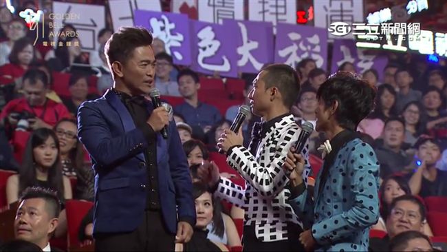 憲哥解尷尬　偕浩角翔起下台謝評審