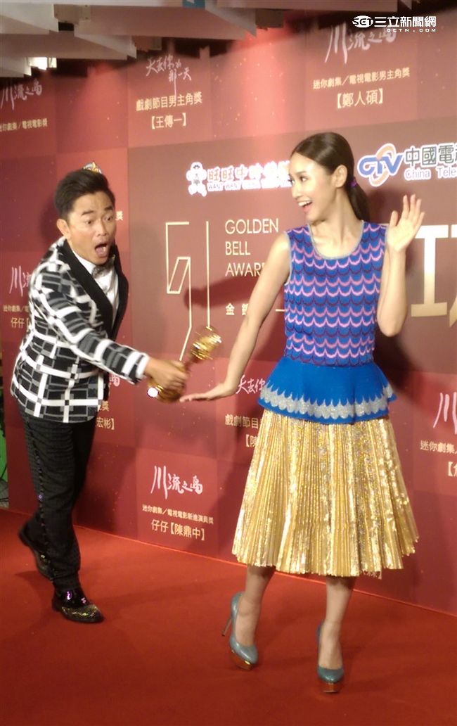 金鐘慶功宴　吳宗憲　吳姍儒
圖／蕭宇涵攝影