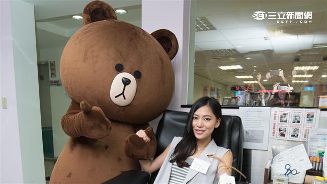 捐血有問題？熊大揪妹LINE一下