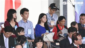 國慶嘟嘴妹、蔡瑞雪(圖/記者林敬旻攝)