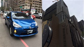 台中工地降鐵條雨　多輛汽車遭刺穿