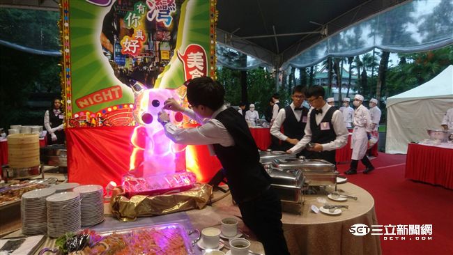 香港街景當台灣夜市　國慶酒會超級糗