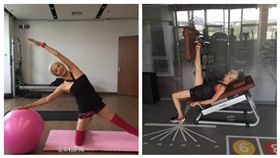 大陸,阿嬤,健身,瑜珈,肌肉,白金芹／央視新聞微博