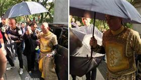 圖翻攝自微博　霍建華　合成圖