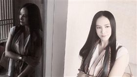  田麗-翻攝自田麗微博