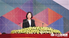 蔡英文　圖／記者林敬旻攝