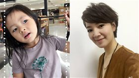 阿雅曬女兒塗鴉萌照　網友：長得太像媽媽了。資料來源：阿雅微博