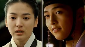 圖翻攝自YOUTUBE截圖 宋仲基 宋慧喬 合成圖