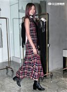 國際超人氣名模Irene Kim首度來台，為時尚服飾精品店開幕走秀。（記者邱榮吉/攝影）