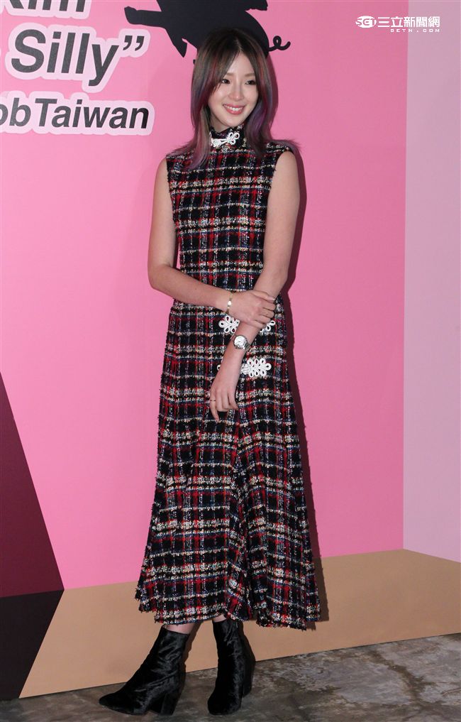 國際超人氣名模Irene Kim首度來台，為時尚服飾精品店開幕走秀。（記者邱榮吉/攝影）