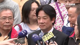 被問下一步　賴神詠春三招閃答記者