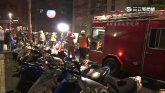 淡水大樓暗夜大火　釀1死7傷