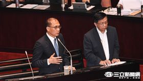 行政院長林全,經濟部長李世光 圖／記者林敬旻攝