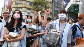 16:9華航,罷工,誓師,工會,空服（圖／記者林敬旻攝）